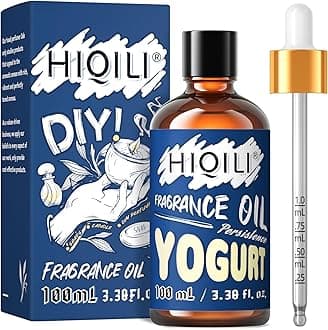 - Yogurt Fragrance Oil - Gourmand Scents for Essential Oil Diffuser, DIY Candle Making Supplies, Soap Making 3.38 Fl Oz