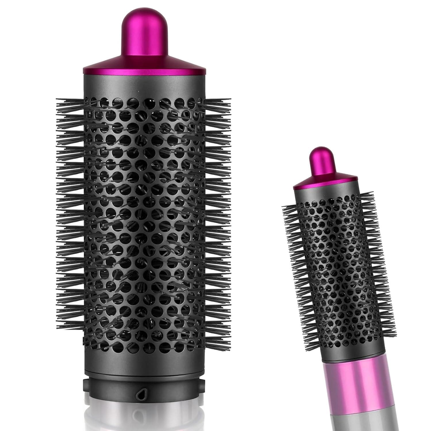 Round Volumizing Mascara Brush for Dyson Airwrap HS01 Multi Styler Item #969489-01 for curly flat bristles