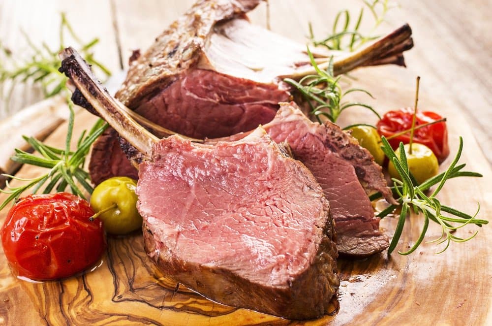 Cervena Venison, 8-Bone Frenched Rack (2 pack)