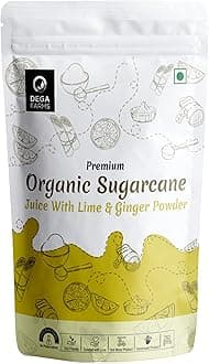 Premium Tasty Organic Sugarcane Juice With Lime & Ginger Powder
