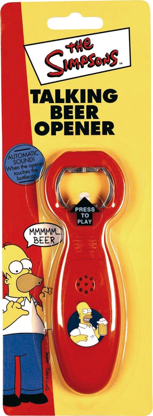 United Labels Simpsons Talking Bottle Opener 0804201