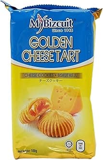 Mybizcuit Golden Cheese Tart Cookies 100g