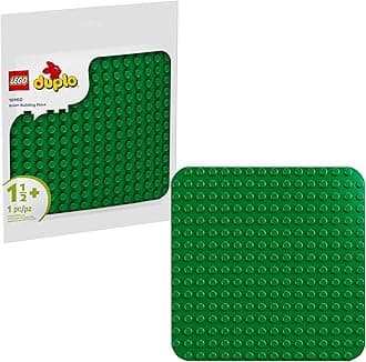 DUPLO Green Building Plate - Learning and Educational Building Toy for Toddlers, Preschool, Boys and Girls, Ages 1.5+ - Gift Ideas for Birthdays - 10460