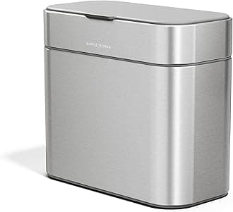 simplehuman Compost Caddy, Detachable Bin, Brushed Stainless Steel