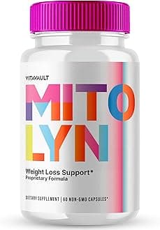 Mitolyn Capsules, Mitolyn Pills Advanced Formula - Mitolyn Dietary Supplement for Maximum Strength, Mito lyn All Natural Keto Pills, Mitolyn Capsules, Mito lyn Pills Reviews (60 Capsules)