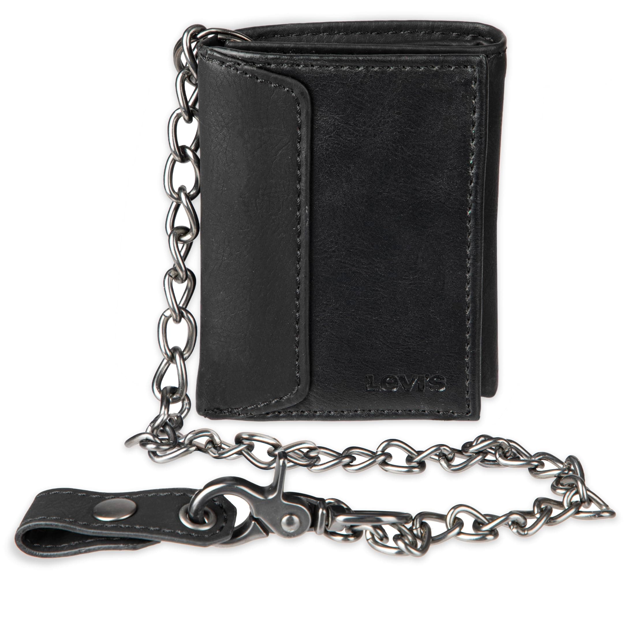 Men's RFID Trifold Wallet-Sleek and Slim Includes ID Window and Credit Card Holder