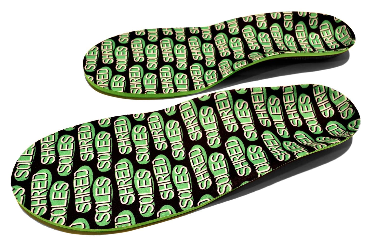 Skateboarding Shoe Insoles - Comfortable Insert, Increases Stability, Impact Resistance, No Stink - Risk Free Guarantee