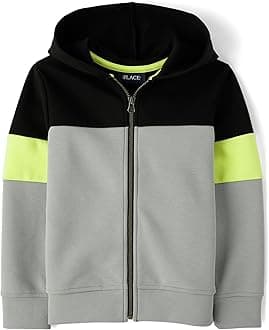The Children's PlaceBoys' Long Sleeve Scuba Knit Hooded Sweatshirt