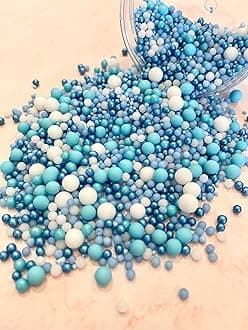 Edible Cupcake Cake Topper Sprinkles (Sea Breeze) (35g)