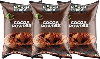 Mohan Impex Cocoa Powder 500gm (3 x 500 gm)