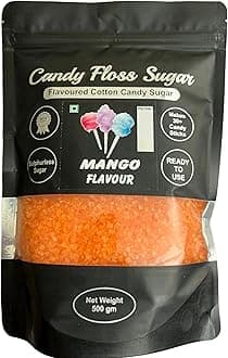 Candy Floss Sugar/Flavoured Cotton Candy Sugar (Mango)