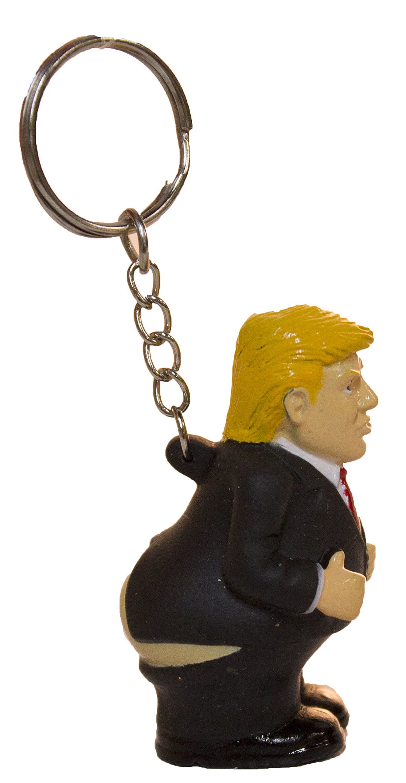 Pooping Donald Trump Squeezable Key Chain