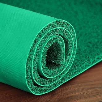 Lifekrafts Cushion Noodle Floor Mat for Entryways| Dirt/Mud Trapper | 2ft x 3ft Green | Heavy Duty Waterproof Indoor/Outdoor Floor Mat for Entry, Entrance, High Traffic Areas, Easy to Clean