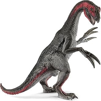 Dinosaurs Large Realistic Therizinosaurus Figurine with Moving Jaw - Detailed Prehistoric Jurassic Dino Figurine, Durable for Fun Play for Boys and Girls, Gift for Kids Ages 4+