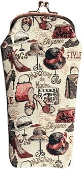 SignareWomens Tapestry Glasses Pouch Case