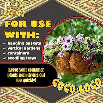 FoxFarm Bush Doctor Coco Loco Potting Mix, 2cu ft (Pack of 6) - Extends Your Watering Schedule, Triple-Washed to Reduce Salt Content - Perfect for Cultivating Healthy Plants