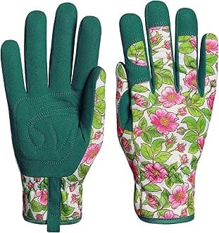 Pleneal Gardening Gloves for Women Men - Breathable Garden Gloves