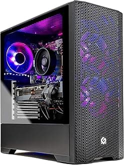 Skytech GamingBlaze 3.0 PC Desktop – Intel Core i5 10400F 2.9 GHz, RTX 3060, 1TB SSD, 16G DDR4 3200, 600W Gold PSU, AC Wi-Fi, Windows 10 Home 64-bit