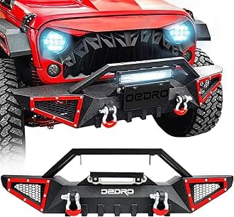 OEDRO front bumper fits Jeep Wrangler JK/JKU