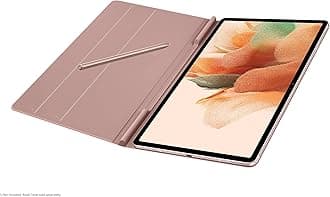 SAMSUNG Galaxy Tab S7 FE Book Cover, Protective Tablet Case w/ 2 Viewing Angles, Magnetic Design, S Pen Holder, Slim, Lightweight, US Version, Mystic Pink