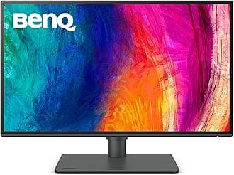 BenQPD2506Q Mac-Ready Monitor 25" QHD 1440p | 100% Rec.709 & sRGB, 95% P3 | IPS | DeltaE ≤3 | ICC Sync | Uniformity | AQCOLOR | Pantone | Ergonomic | DisplayPort | USB-C(65W) | USB Hub | Daisy Chain