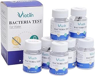 8 Pack E Coli and Coliform Bacteria Water Test Kit, EPA Approved, Water Quality Water Test Kit for Detect Well, Tap, Pool, Lake, Pond and Drinking Water