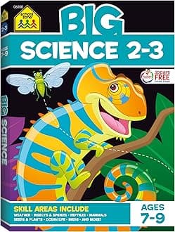 School Zone Big Science Grades 2-3 Workbook