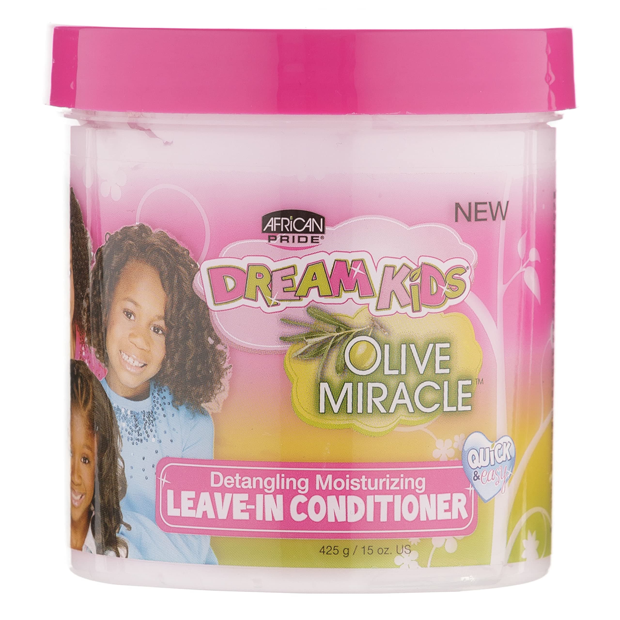 Dream Kids Leave-In Conditioner, Olive Miracle, 15 Oz (479159)