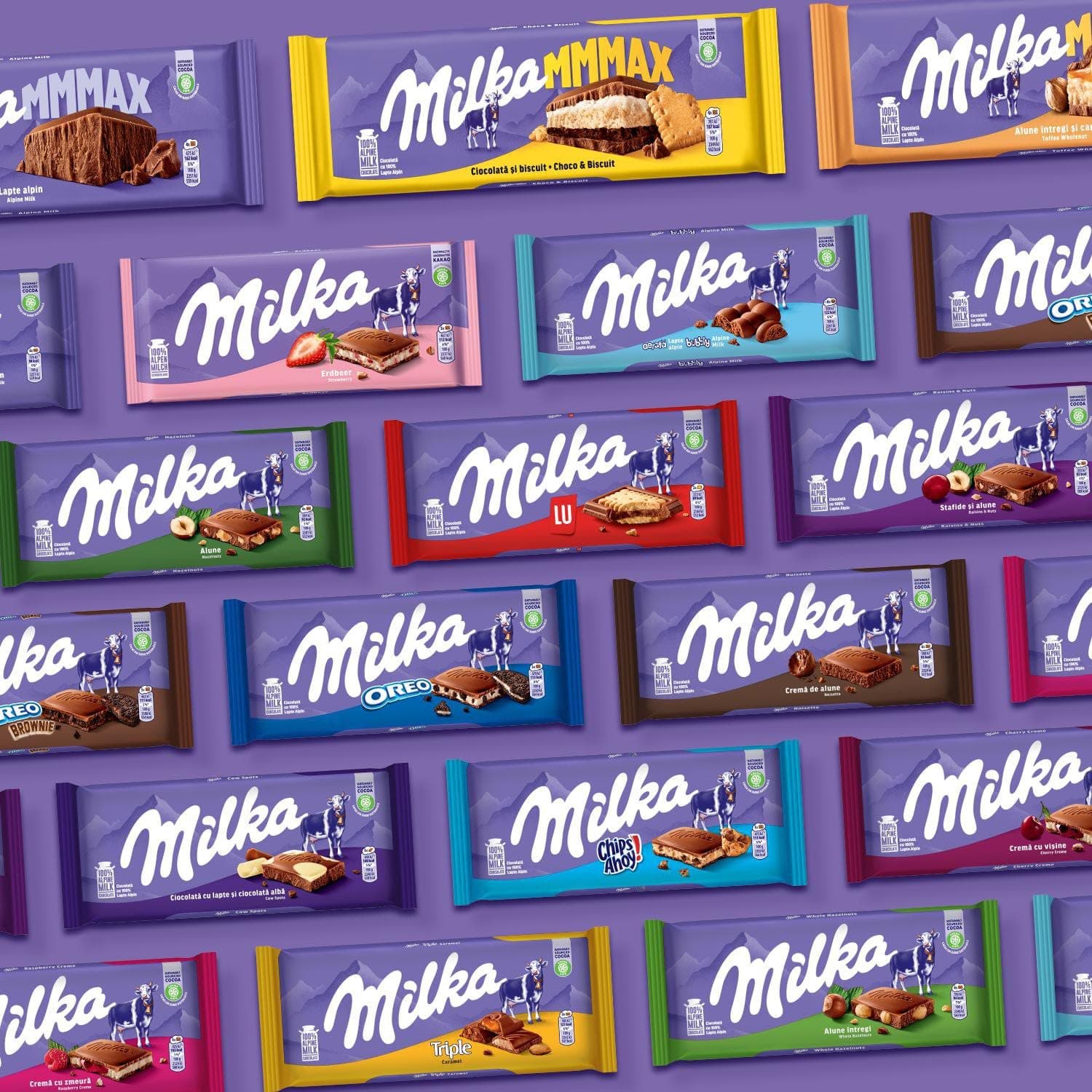 Milka Caramel Chocolate Bar, 100 Gm