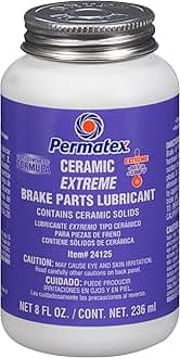 Permatex 24125-6PK Ceramic Extreme Brake Parts Lubricant, 8 oz. (Pack of 6)