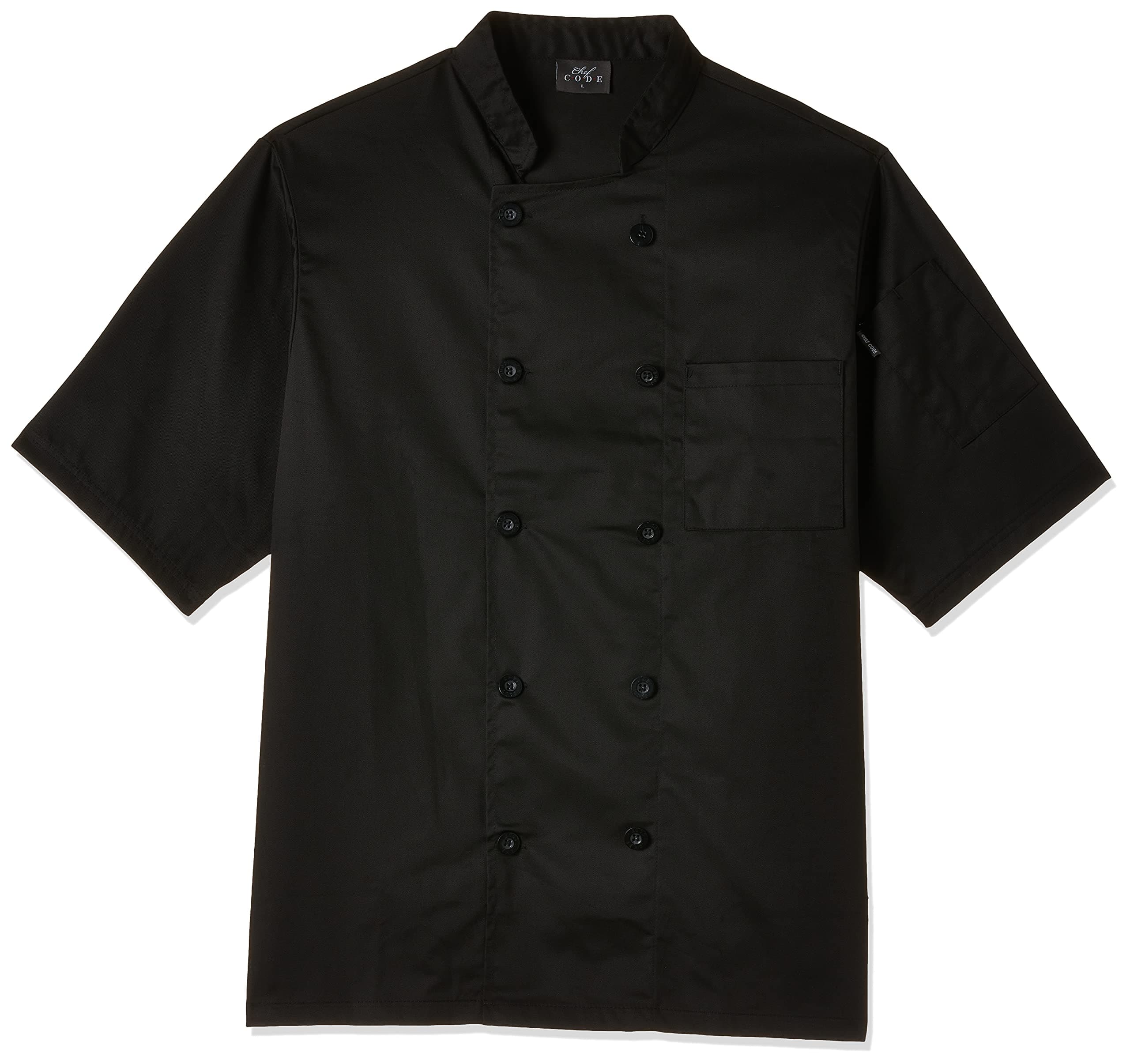 Men's Short Sleeve Unisex Classic Chef Coat