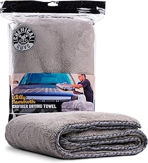 MIC1995 36" x 25" Grey Microfibre Wool Dryer Towel