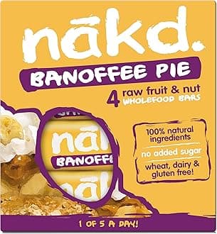 Nakd Banoffee Pie 35g Bar - Multipack case of 48 Bars