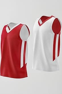 Liberty Imports Reversible Men's Mesh Athletic Basketball Jersey Single for Team Scrimmage