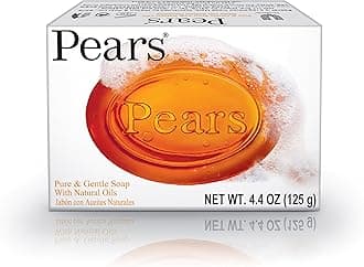 Pears Pure & Gentle Bar Soap with Natural Oils 4.4 oz