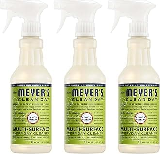 MRS. MEYER'S CLEAN DAY All-Purpose Cleaner Spray, Cruelty Free Formula, Lemon Verbena, 16 fl. oz - Pack of 3