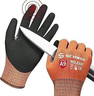 Schwer ANSI A9 Highest Level Cut Resistant Gloves
