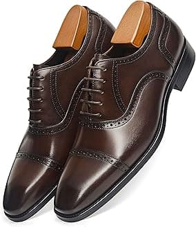 Men's Dress Shoes Oxford Formal Modern Leather Shoes for Men