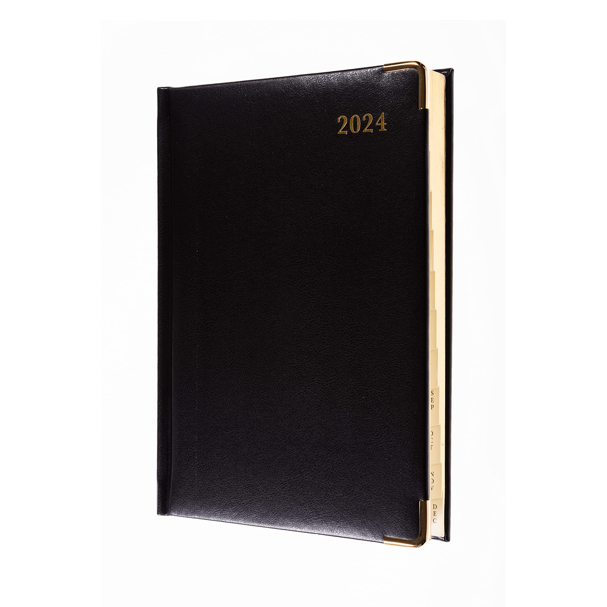 Collins Debden Collins Classic 2024 Diary Compact Day a Page Business Planner (with Appointments) - Business Planner and Organiser - January to December 2024 Diary - Daily - Black - 1250V.99-24
