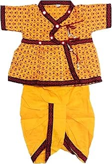 Traditional Ethnic Wear Kids Cotton Dhoti kurta Set for Baby Boys