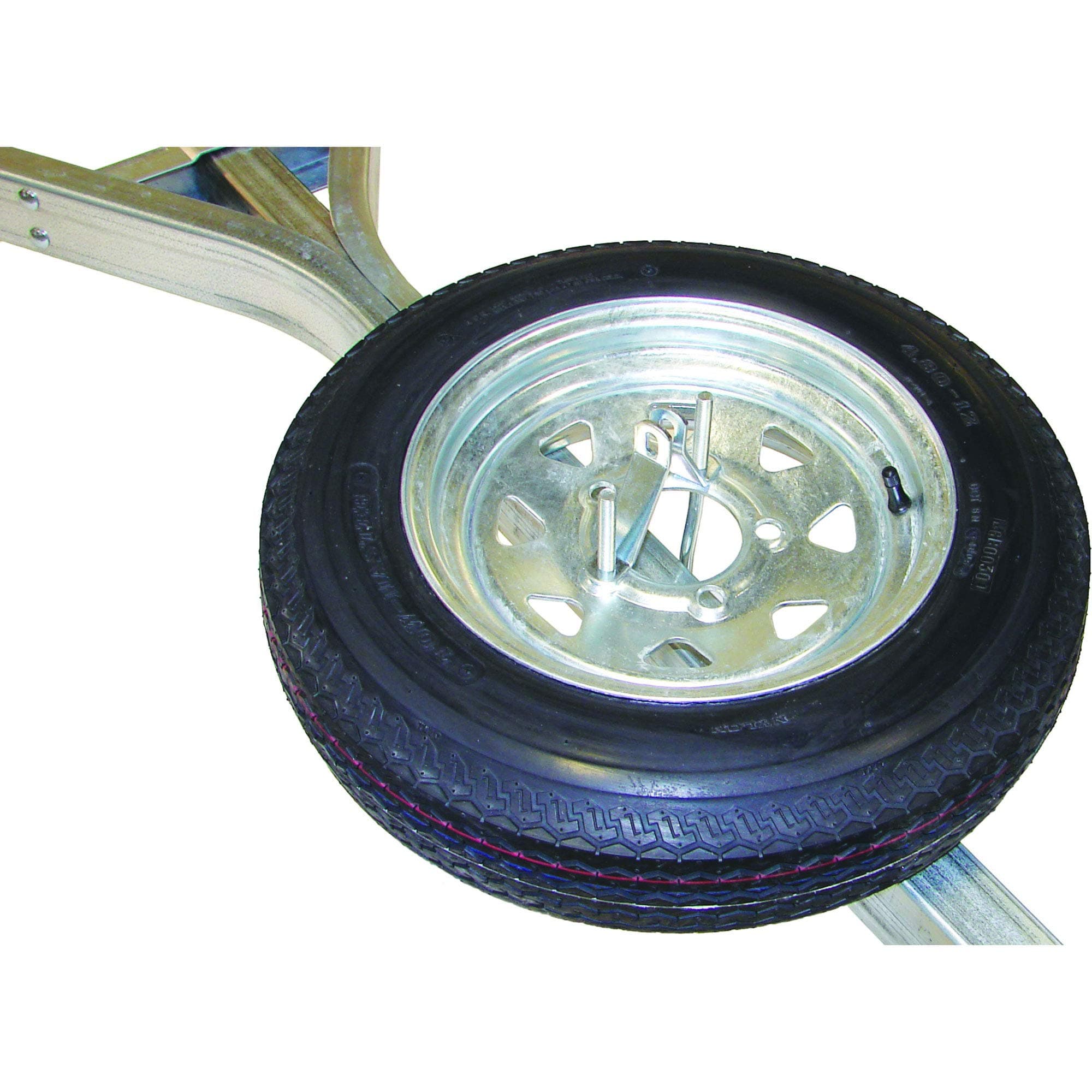 Malone Galvanized Trailer Spare Tire with Locking Attachment for MicroSport Trailer
