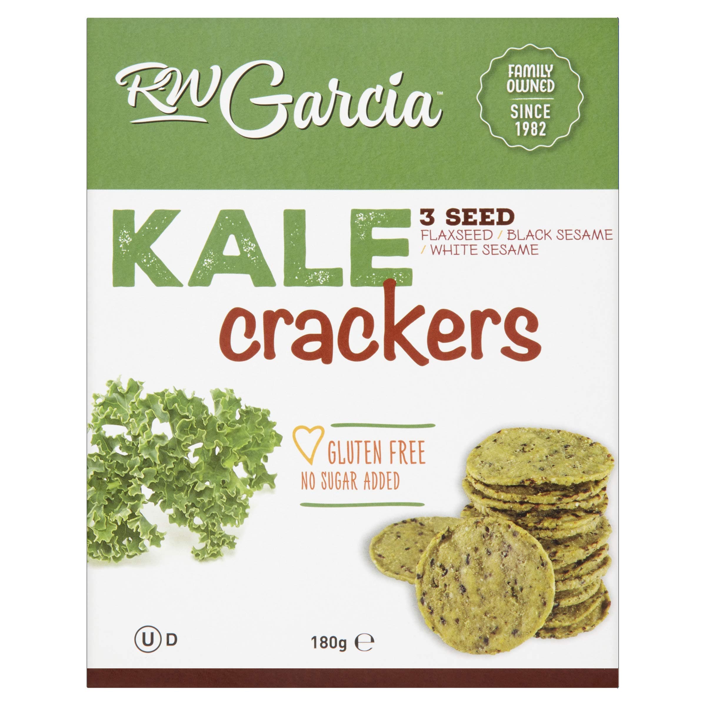 Rw Garcia Kale Cracker, 180g