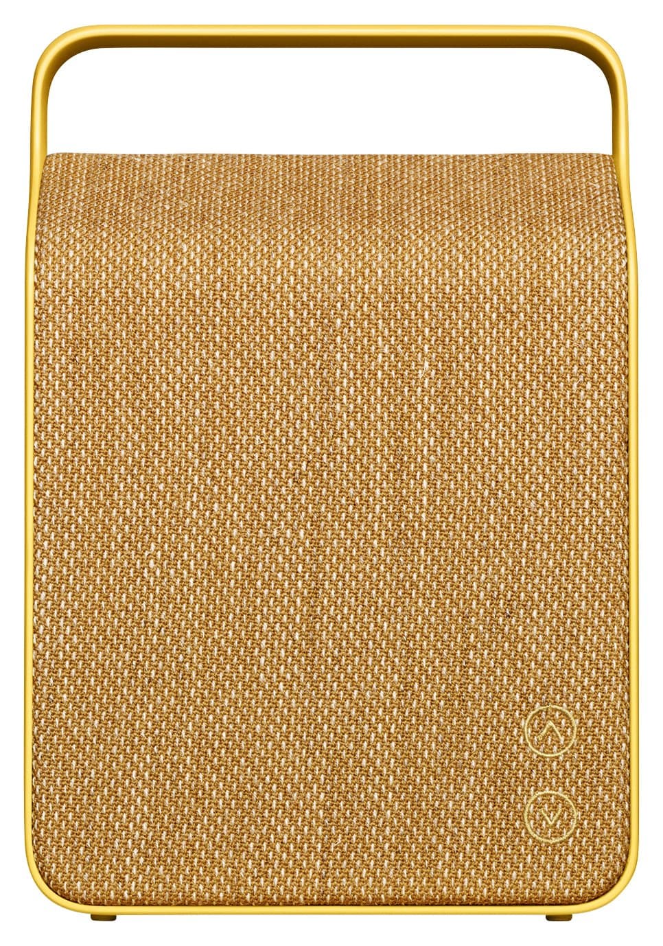 Vifa Oslo Bluetooth Speaker | Nordic Design | Perfect Portable Wireless Speaker for Apple iPhone iOS and Samsung Android - Sand Yellow