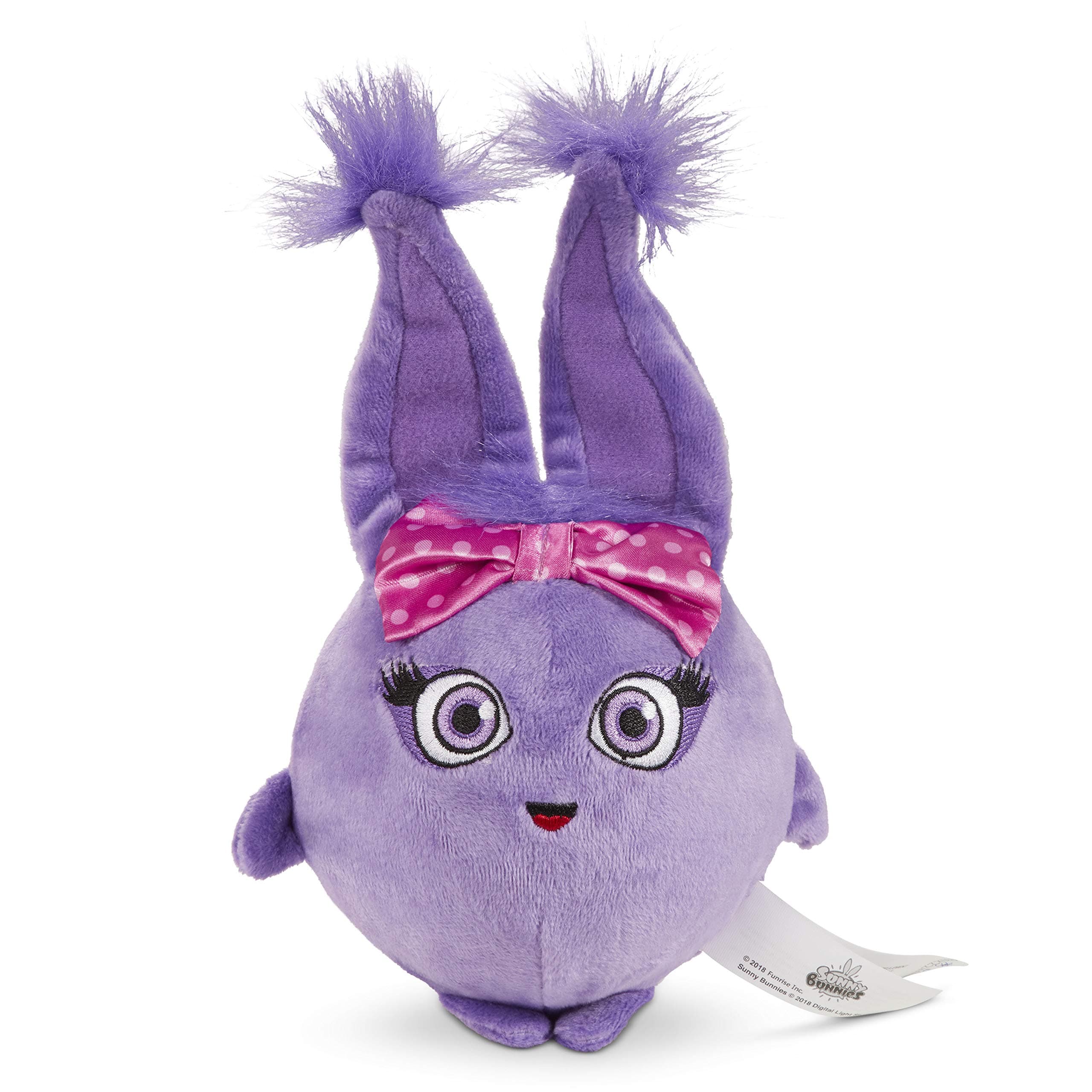 Light Up & Bounce Plush - Iris, Purple