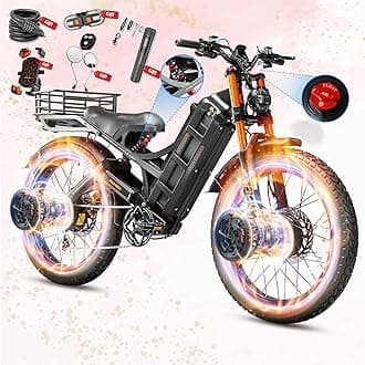 2026 Romeo Pro 3/2 50-46Mph Electric Bike for Adults 5600W/4000W/2500W Dual Motor Ebike 60V/80Ah 52V/70Ah Long Range Fat Tire Full Suspension Electric Mountain Bicycle