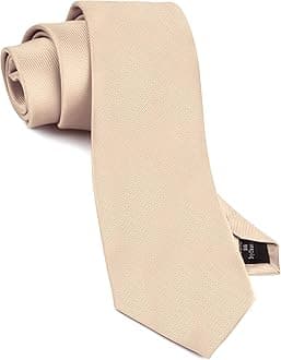 Classic New 3.15"（8cm） Men's Solid Color Necktie Wedding Business Tie + Gift Box