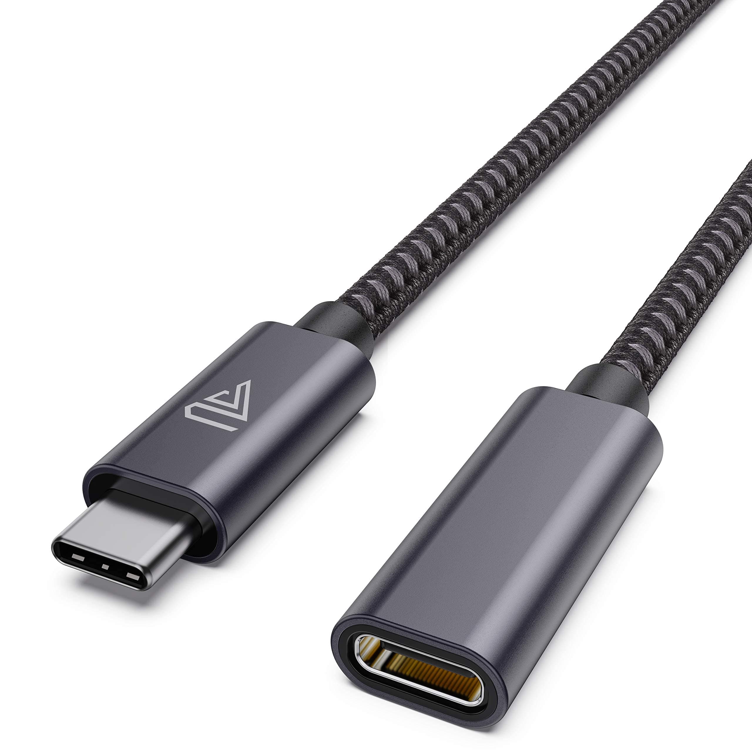 USB C Extension Cable (20Gbps/240W/3.3ft), Faracent USB 3.2 Type C 3.1 Male to Female Extension Charge and Sync for iPhone 17 16 15 Pixel PSVR2 MacBook Air Pro/iPad Dell XPS Surface Book