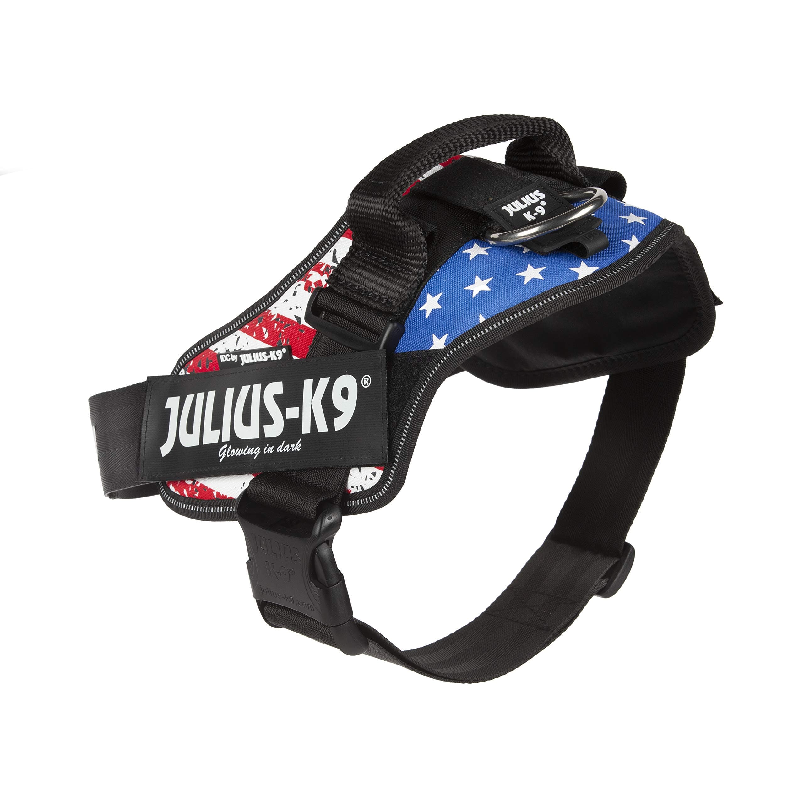 IDC Powerharness, Size: XS/Mini-Mini, USA Flag