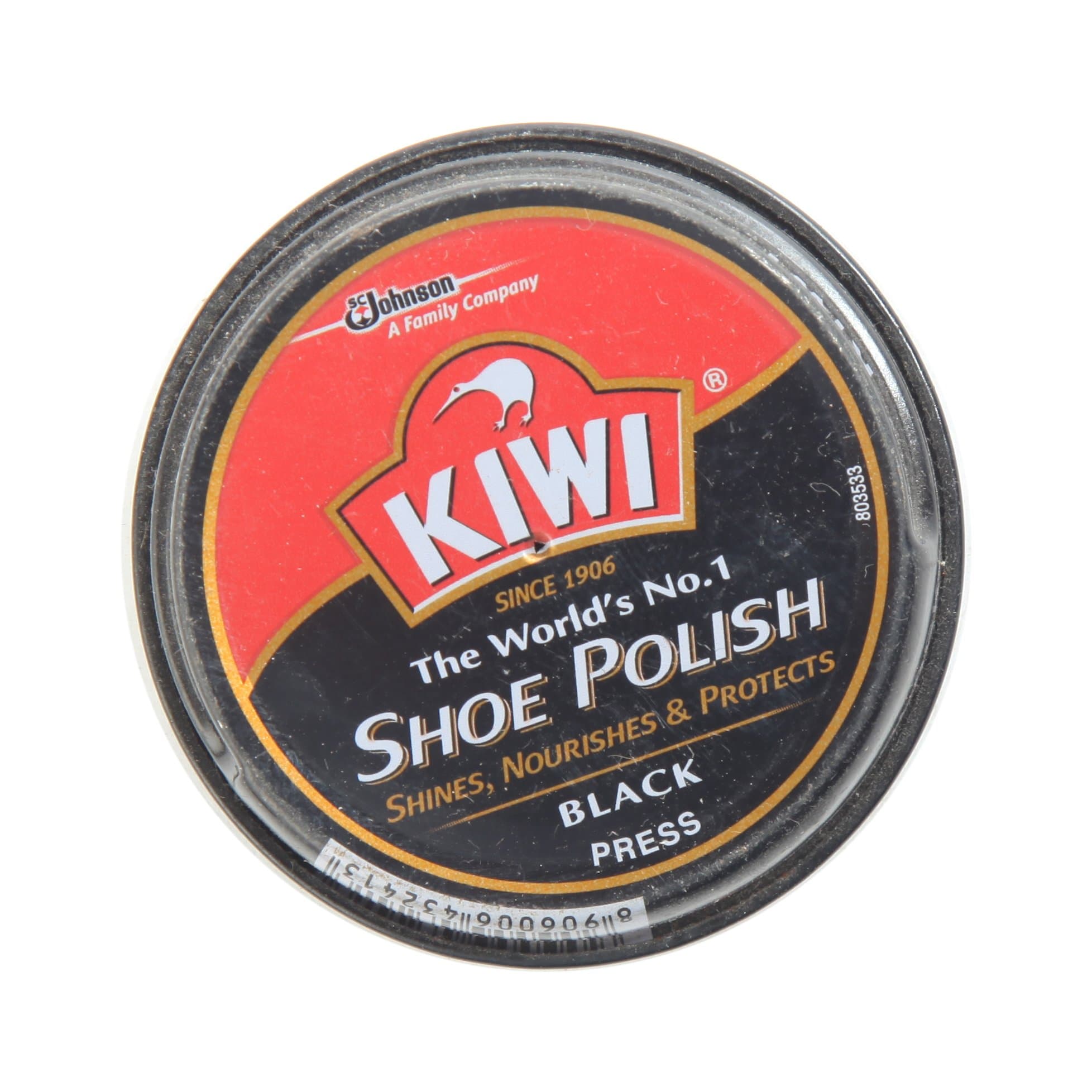 Kiwi Shoe Polish - Black, 15g Pack