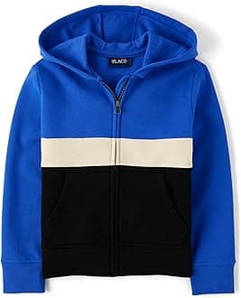 Active Long Sleeve Hooded Full Zip Front Sweatshirt